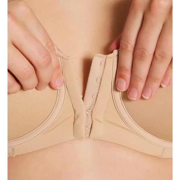 Bali EverSmooth Posture Boost Spacer Underwire Bra Black Size 44DD 1021 - Picture 3 of 3